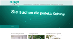 Desktop Screenshot of furex.ch